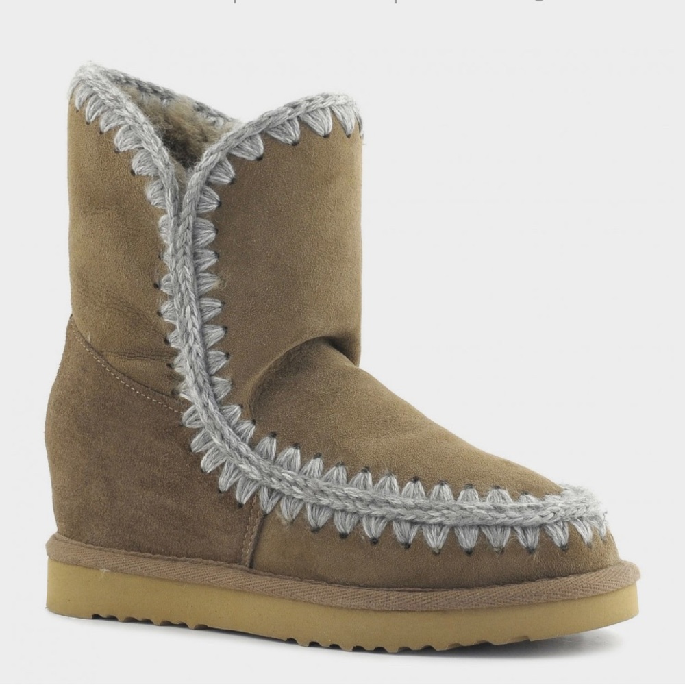 MOU Inner Wedge Short Boots